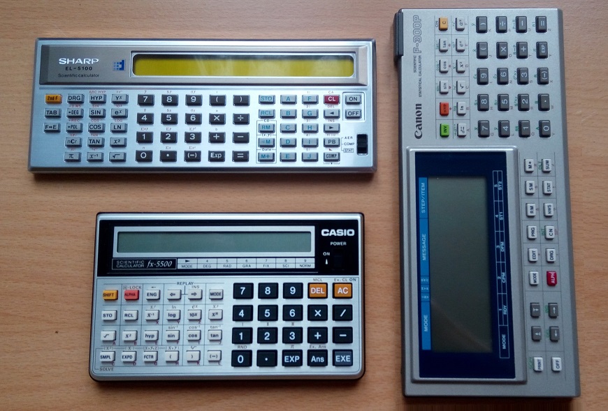 SHARP EL-586 – Le Rayon des Calculatrices