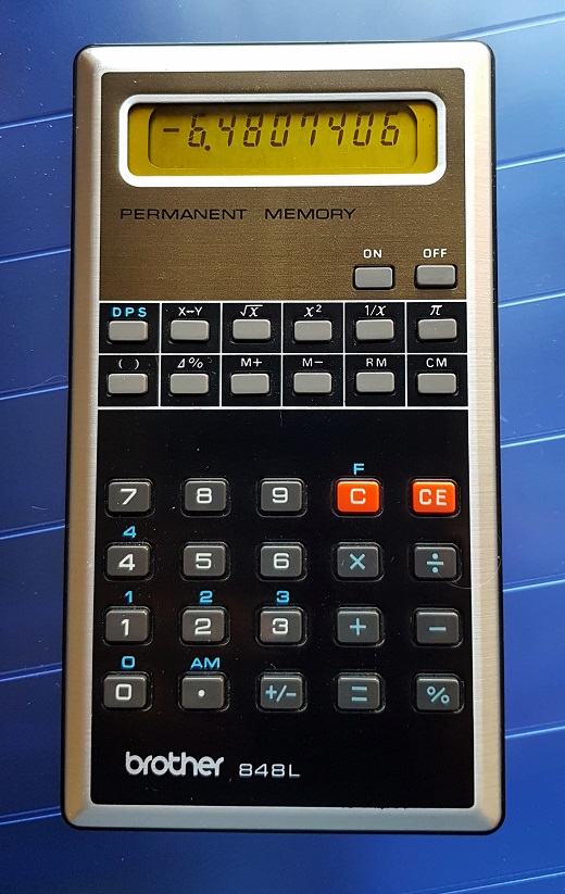 Calculatrice TI 57 programmable pour connaisseur