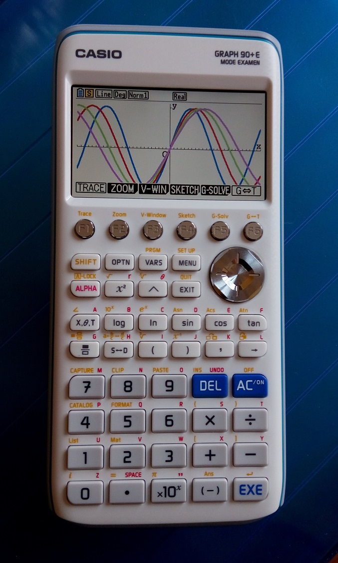 Calculatrice graphique ti-83 premium ce couleur version francaise