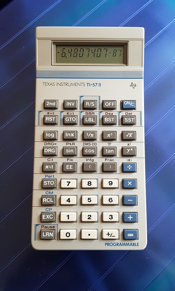 Calculatrice Texas Instruments Ti College 2 Rouge Fonctionne