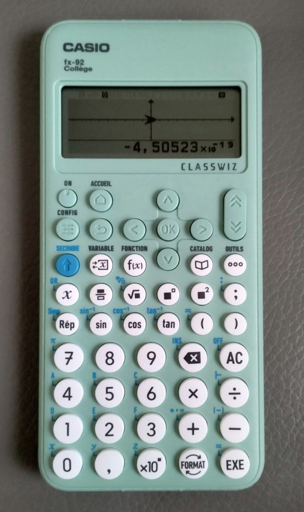Calculatrice TI 57 programmable pour connaisseur